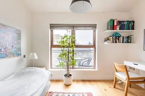 Homestay Spacious Bright Room W/Private Br, View & Terrace. London
